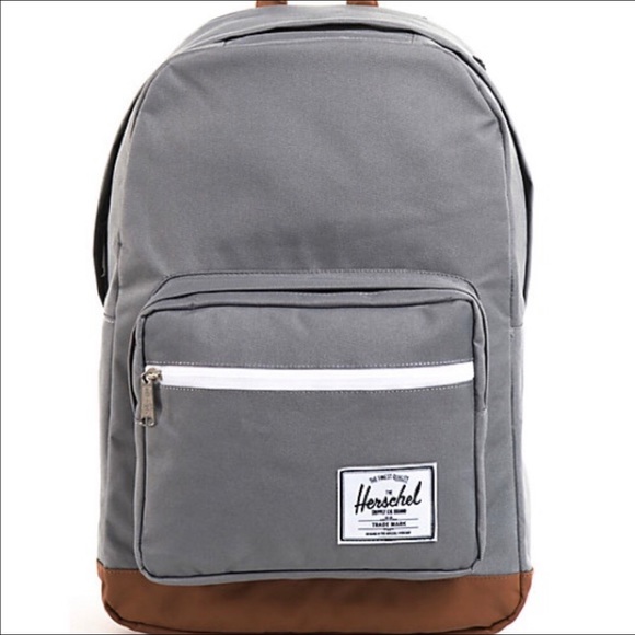 herschel backpack leather bottom